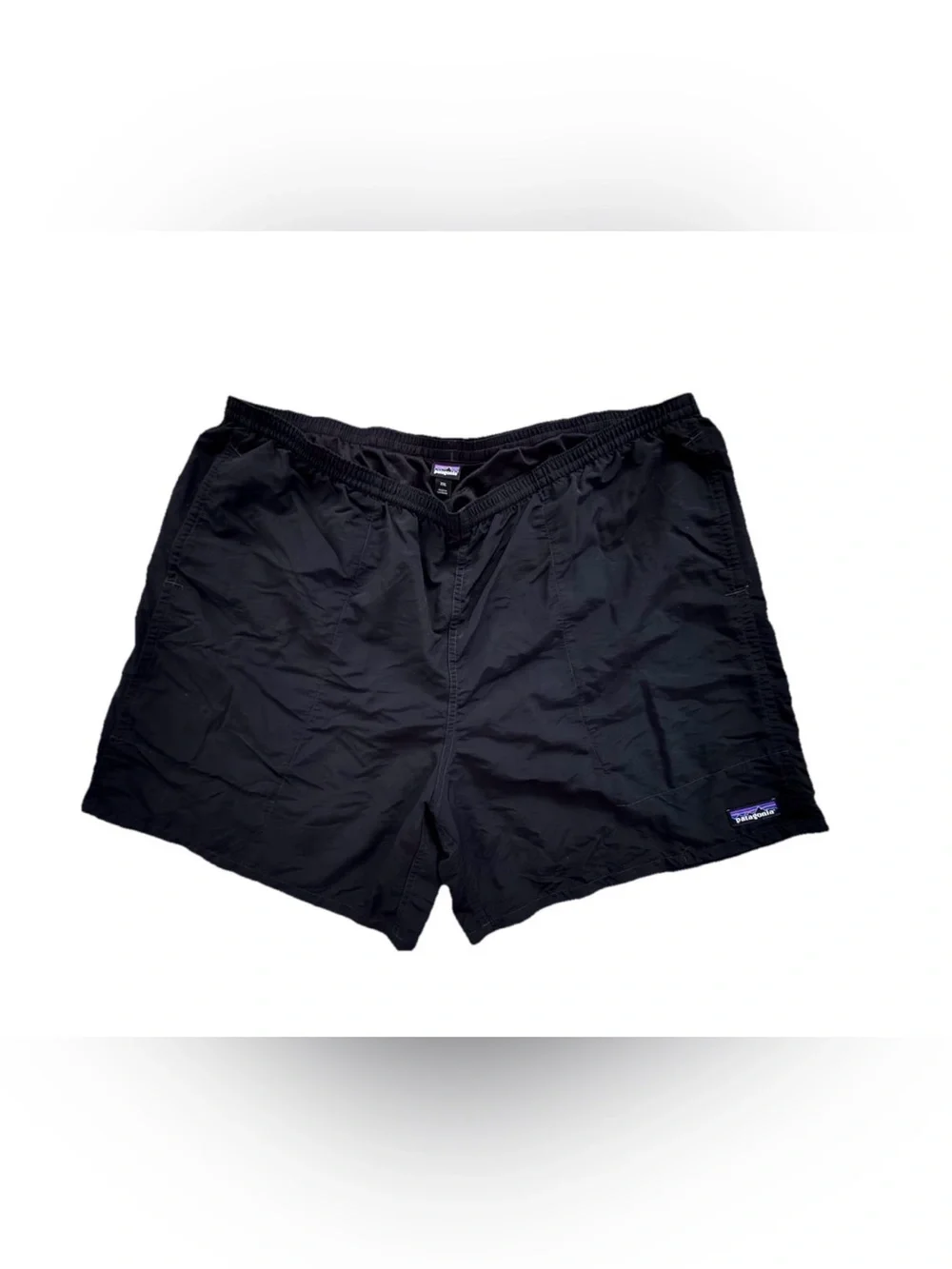Patagonia Men's Baggies Shorts Black Size XXL Lined 5